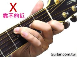 吉他和弦为什么老是按不好?