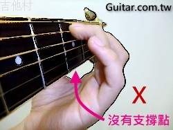 吉他和弦为什么老是按不好?
